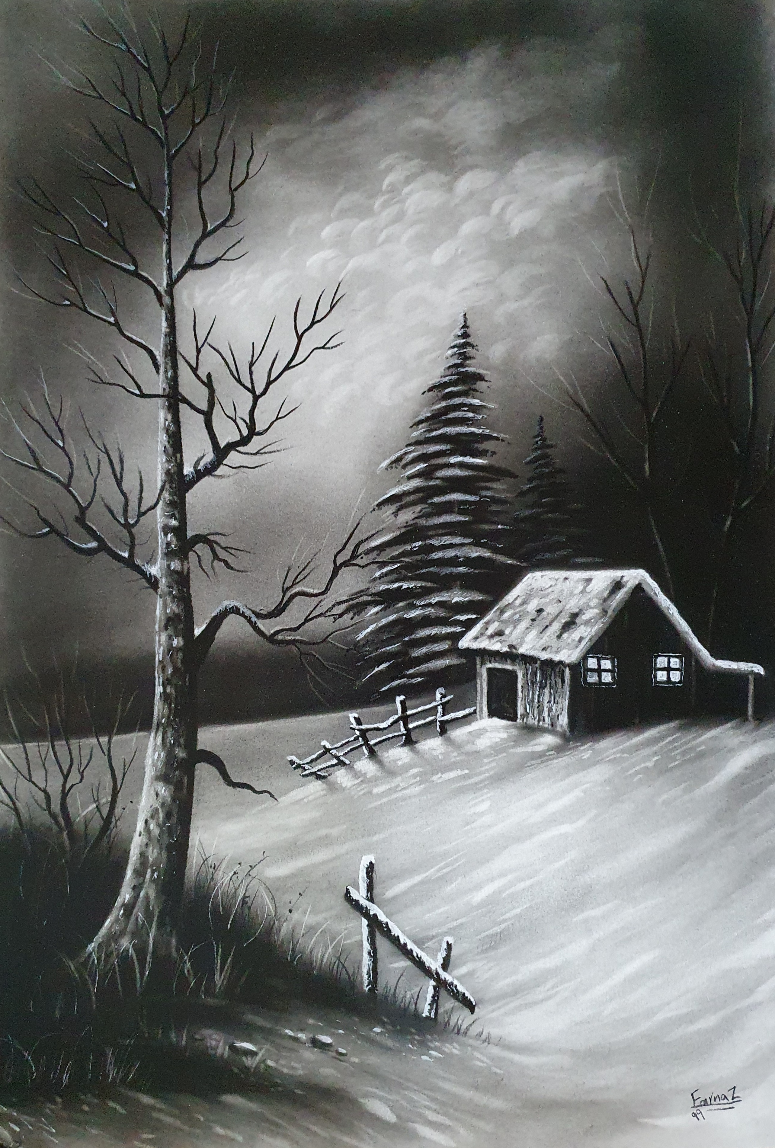 Drawing artwork